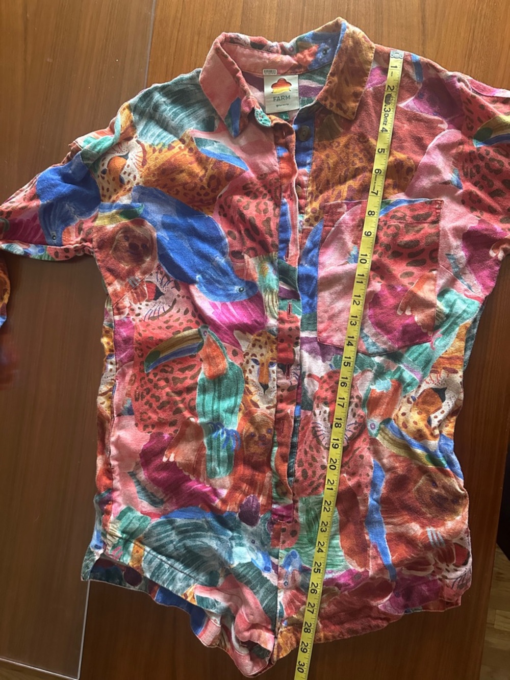 Farm Rio Multicolor Printed Romper - Picture 8 of 9